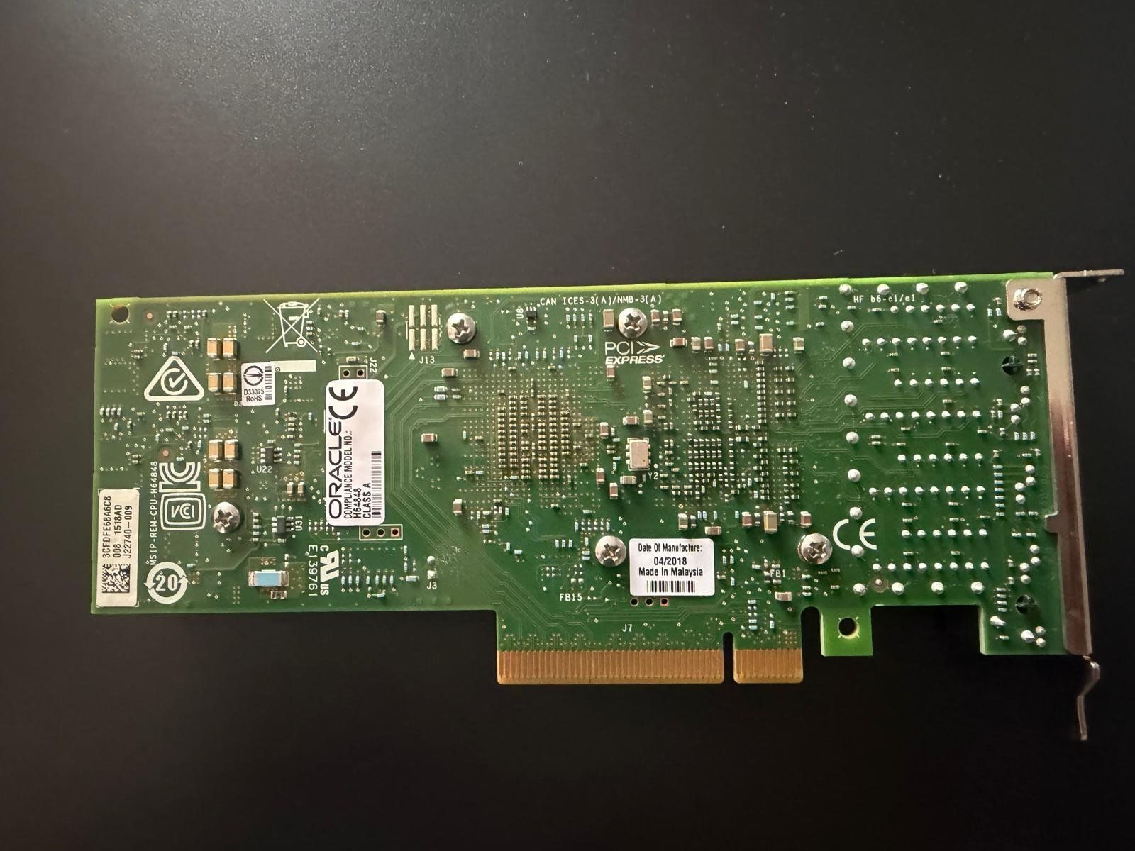Lecteurs & Adaptateurs: Quad Port 10GBase-T  RJ 45 Ethernet Linux Windows – D'occasion à Unterägeri par fr4nk18 2