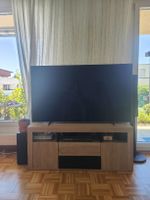 Möbel TV-Möbel Holzoptik 2 Türen und 2  Schubladen
