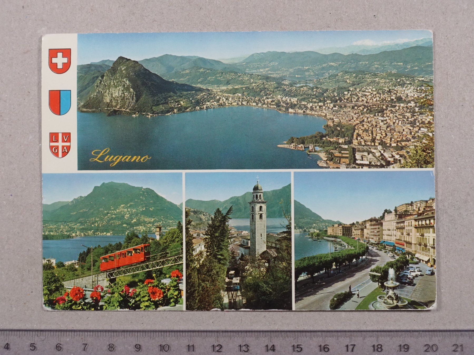 Cartes postales: Lugano, 1975 – D'occasion à Lenzburg par fh1