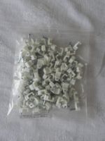 Mini Kabelhalter mit Nagel 100St