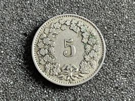 Abart 5 Rappen 1926 (152)