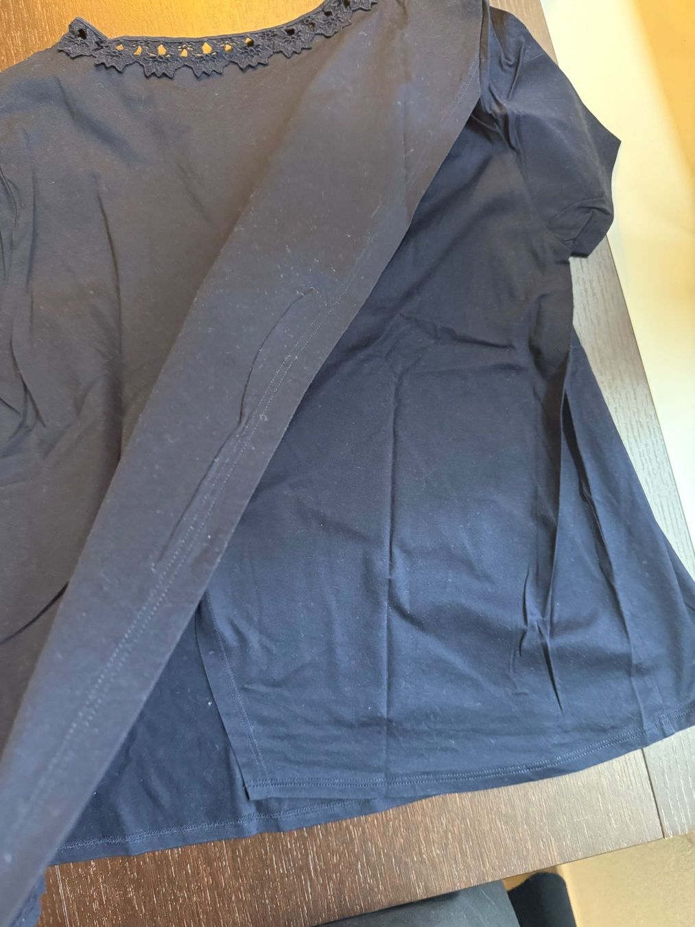 Moncler T-shirt: Moncler t-shirt bleu marine – Nuovo (secondo la descrizione) da Gimel venduto da fan_8tvc 4