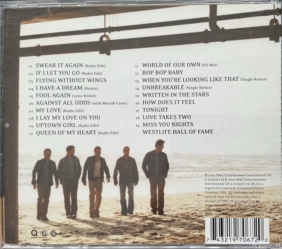 CD: Westlife - Unbreakable Vol. 1 The Greatest Hits – Usato da Aristau venduto da useidon 1