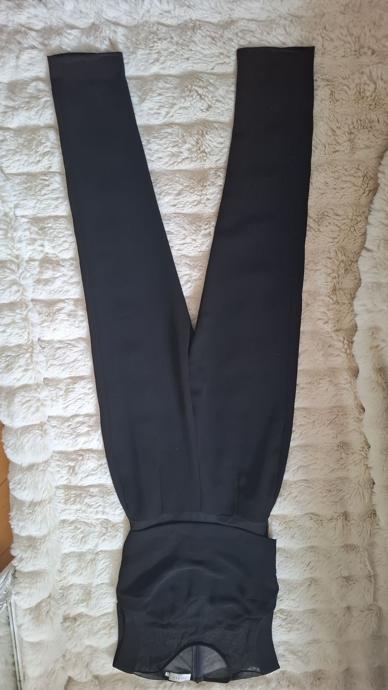 Sandro Tute: Sandro Combinaison Noire Transparence Taille 1 – Nuovo (secondo la descrizione) da Le Locle venduto da sAm_2112 4