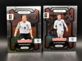 Rooney / Watkins - Panini Prizm Monopoly - England