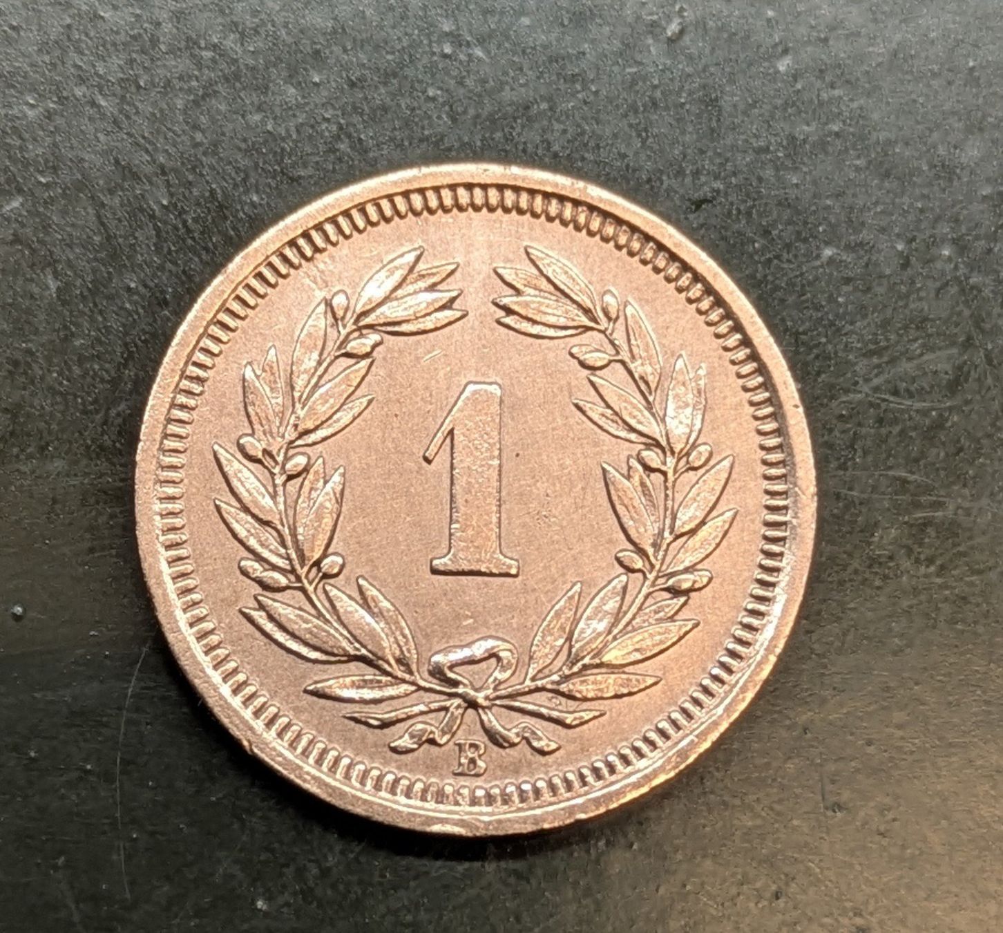 Tutti le monete: 1 Rp. 1932 Bronze – Usato da Zetzwil venduto da Spitz70 1