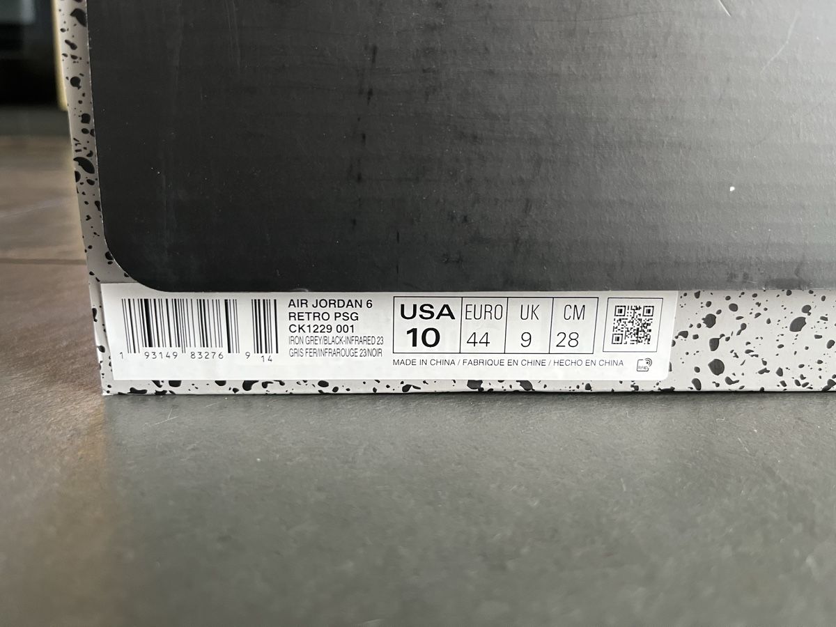 Jordan Scarpe da uomo: Air Jordan 6 Retro PSG – Nuovo e nell'imballaggio originale da Lenzburg venduto da JoelMeier 5