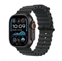 Apple Watch Ultra 2, black mit Ocean Silikonarmband