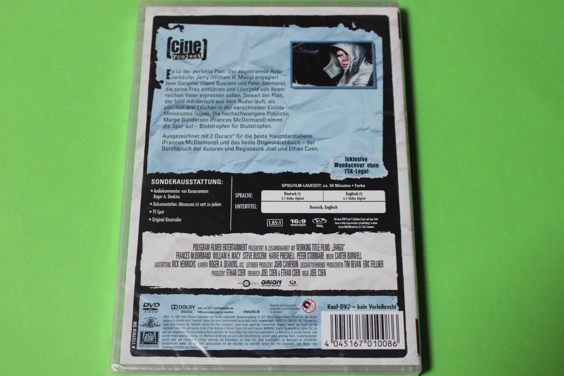 Alle DVDs: FARGO DVD (KLASSIKER!) NEU und originalverpackt – Neu und originalverpackt aus Tübach von JamesStone 2