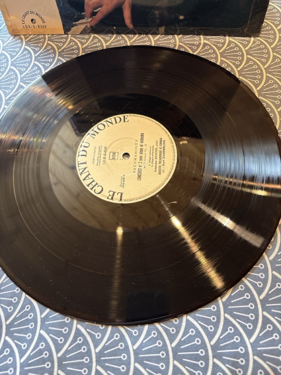 Dischi in vinile: Disque vinyle Rachmaninov Concerto no 2  – Usato da Ste-Croix venduto da choupy60 1