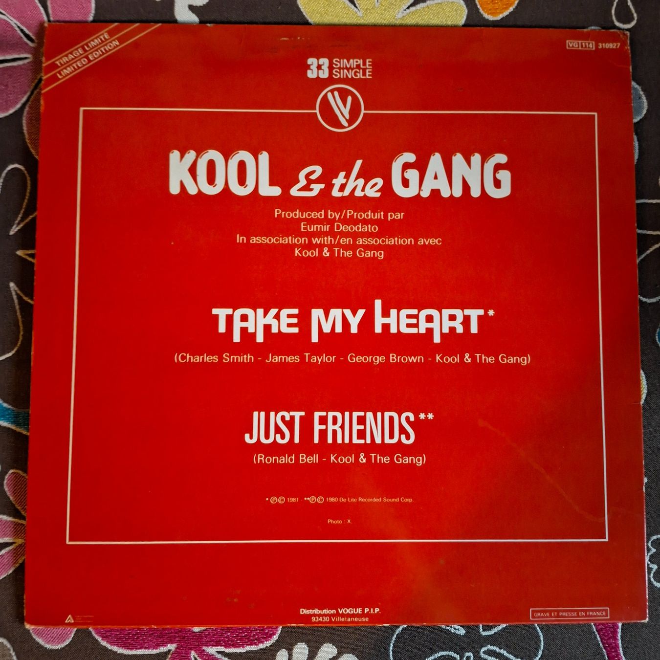 Dischi in vinile: Maxi Single 12'' Kool & The Gang – Usato da Burg AG venduto da FunkFrog67 1