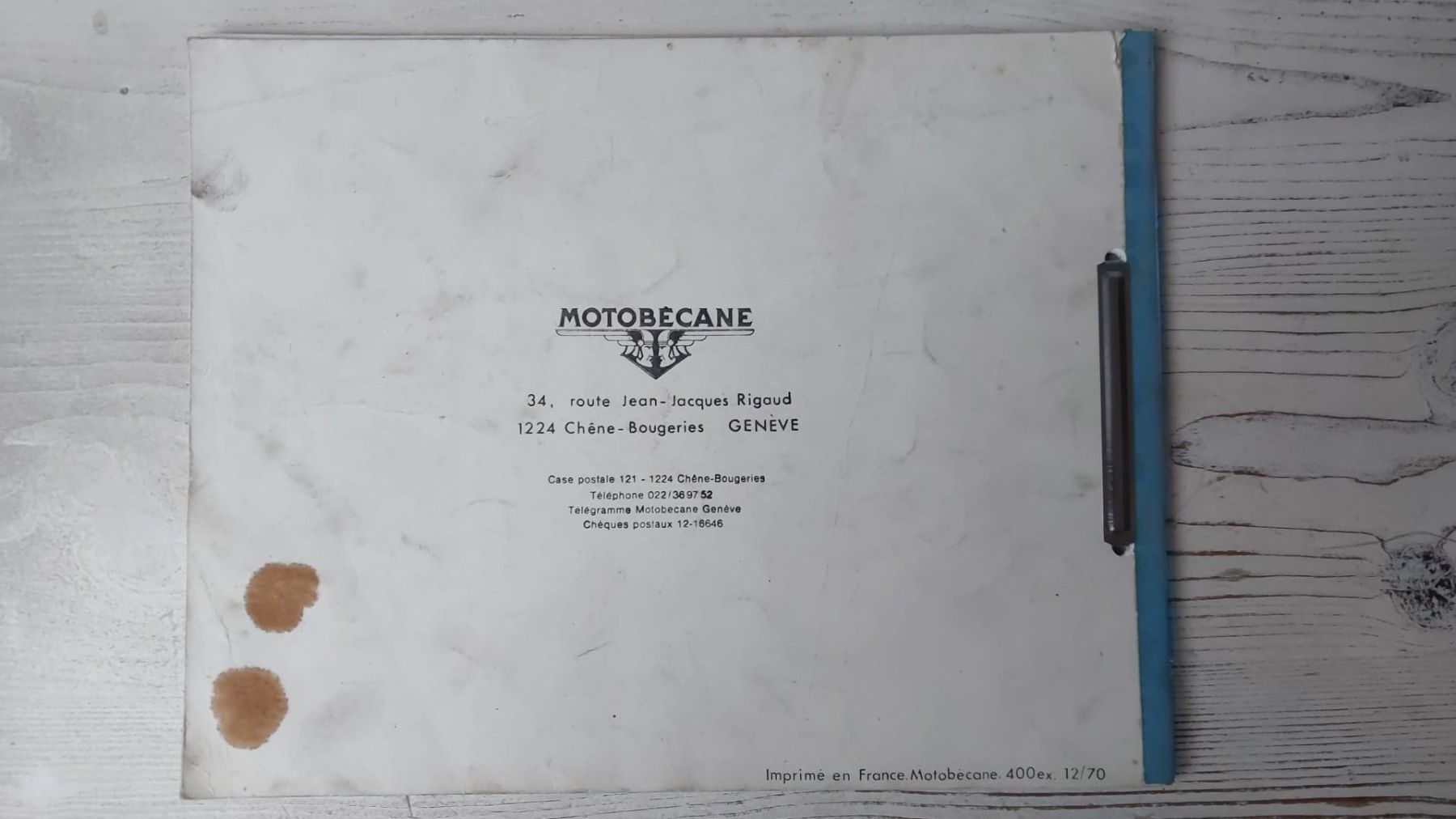 Parti ricambio per ciclomotori: Ersatzteilkatalog Motobécane Cady – Usato da Henggart venduto da Jan073 3
