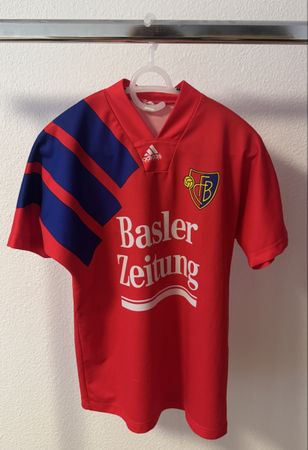 Original Vintage FC Basel Adidas Trikot Gr. M – Messe Basel