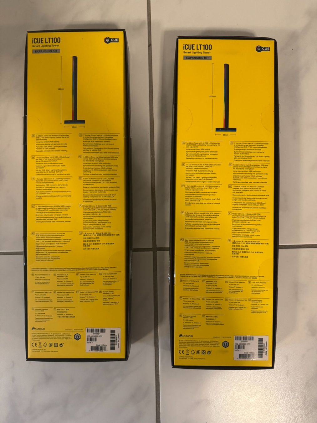 Lampade: Corsair LT100 2x – Nuovo (secondo la descrizione) da Schinznach Bad venduto da Prosperos 2