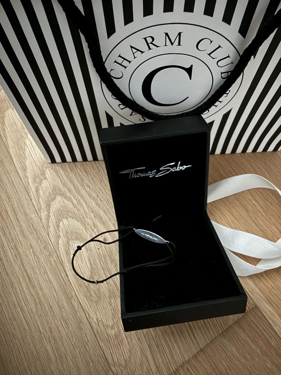Bracciali & Braccialetti: Thomassabo TEXTILARMBAND SCHWARZ CONNECT SILBER – Usato da Zollikerberg venduto da Atelier108 1