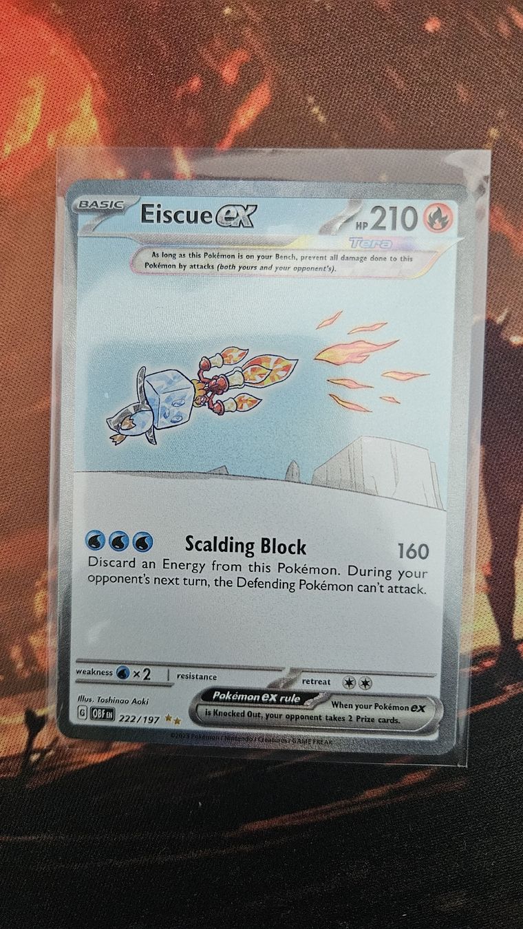 Pokémon Carte collezionabili: eiscie 222/197 – Nuovo (secondo la descrizione) da Castel San Pietro venduto da pie_k8j6