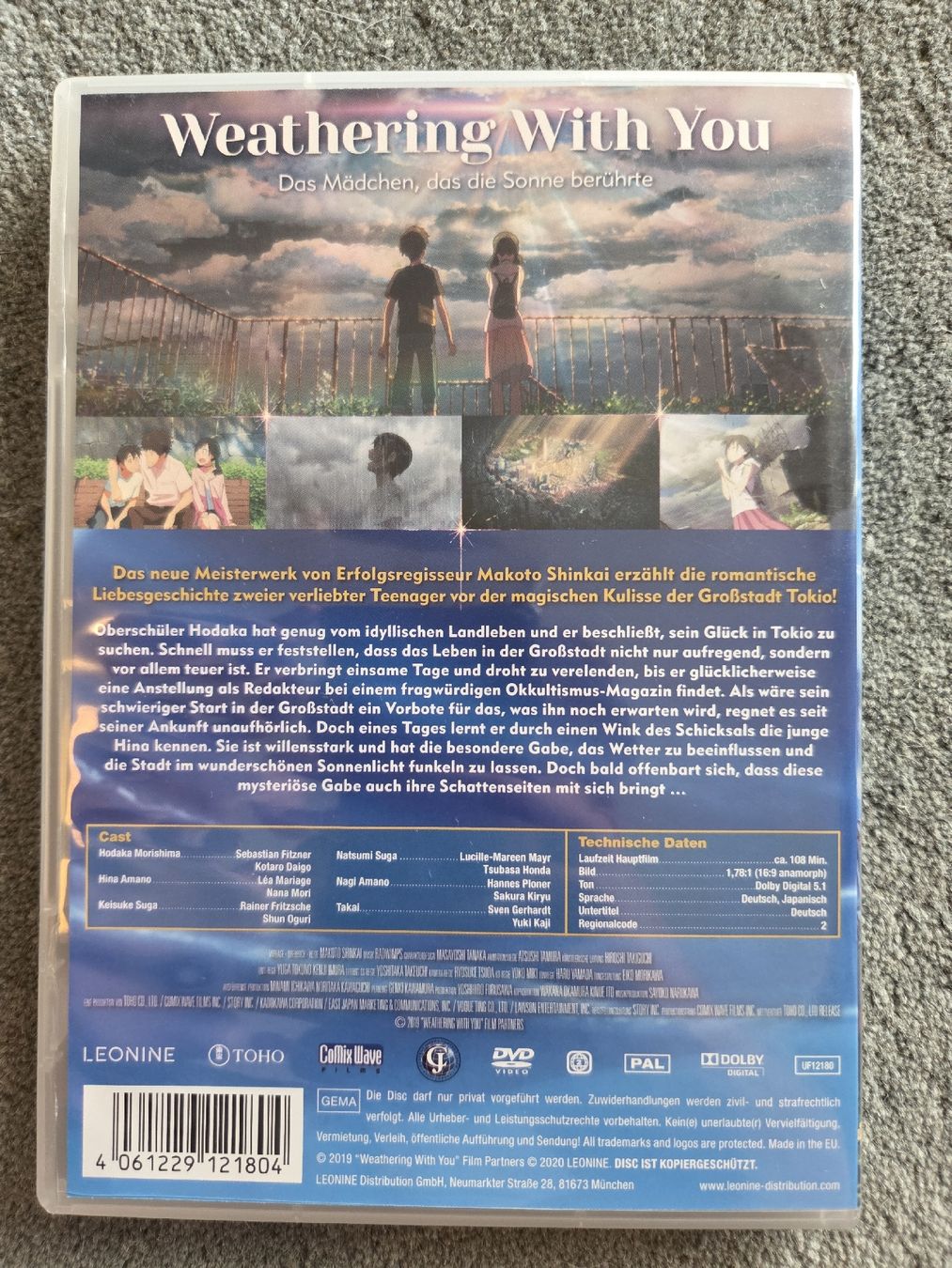 Tutti i DVDs: Weathering with you DVD – Usato da Jona venduto da nik.rj 1