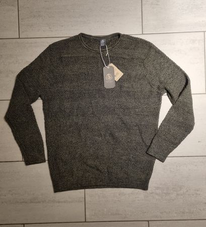 Herren Strickpullover; Olivgrün ; Gr. XL; Neu!