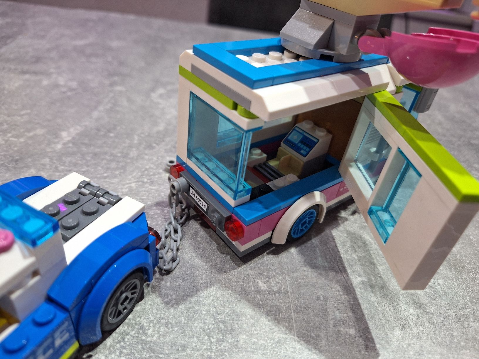 Lego Giocattoli: Lego 60314 Eiswagen Verfolgungsjagd – Usato da Egerkingen venduto da Niceli1 1