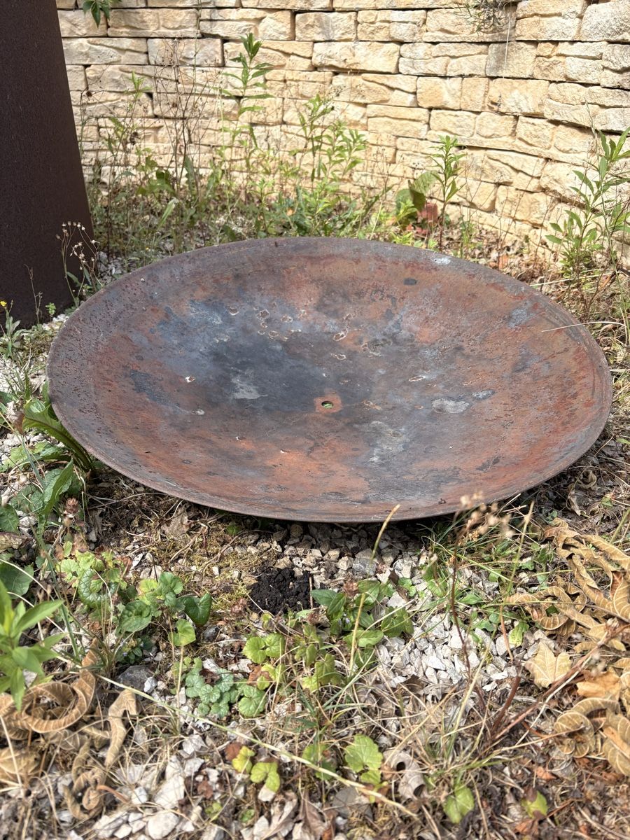 Bracieri: Gartenfeuerkorb mit Grillrost – Difettoso da Winznau venduto da schutzengel1955 4