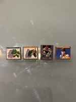 4 Pro-Juventute-Pins Briefmarken