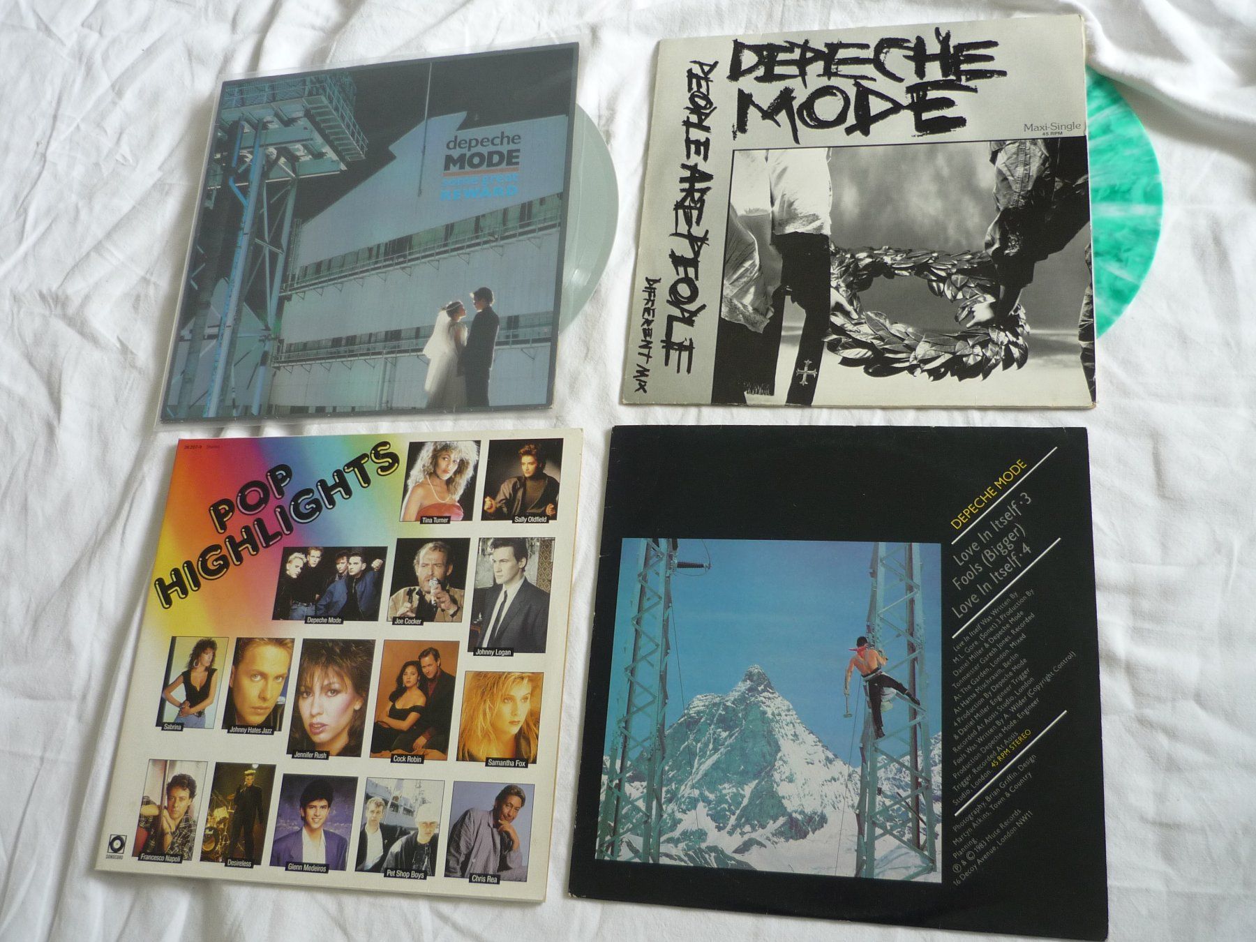 Dischi in vinile: 4x 12" Schallplatten - Depeche Mode - Top Sammlung – Usato da Beringen venduto da zzRegal