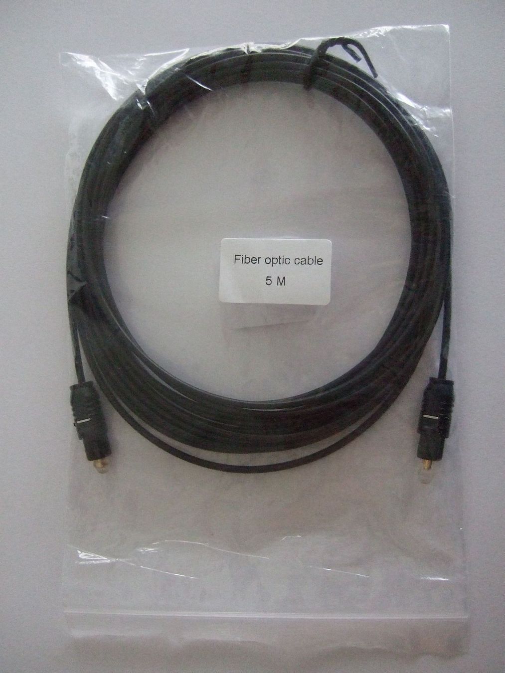 Cavi: TOSLINK Optisches Audio Kabel 5m – Nuovo e nell'imballaggio originale da Sursee venduto da allduino