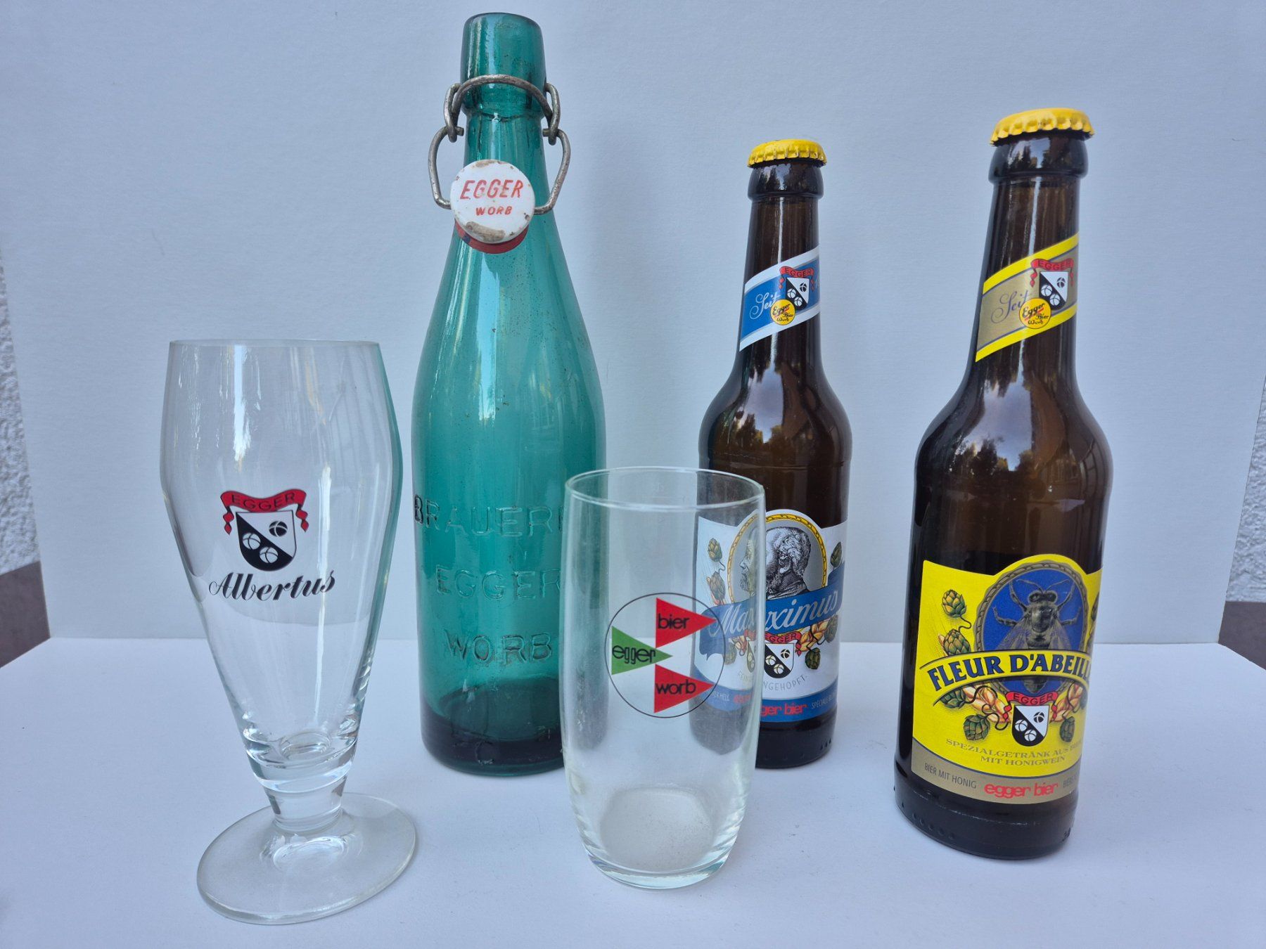 Gläser, Krüge & Flaschen: Bier Brauerei Egger Worb – Gebraucht aus St.Gallen von Stocken64