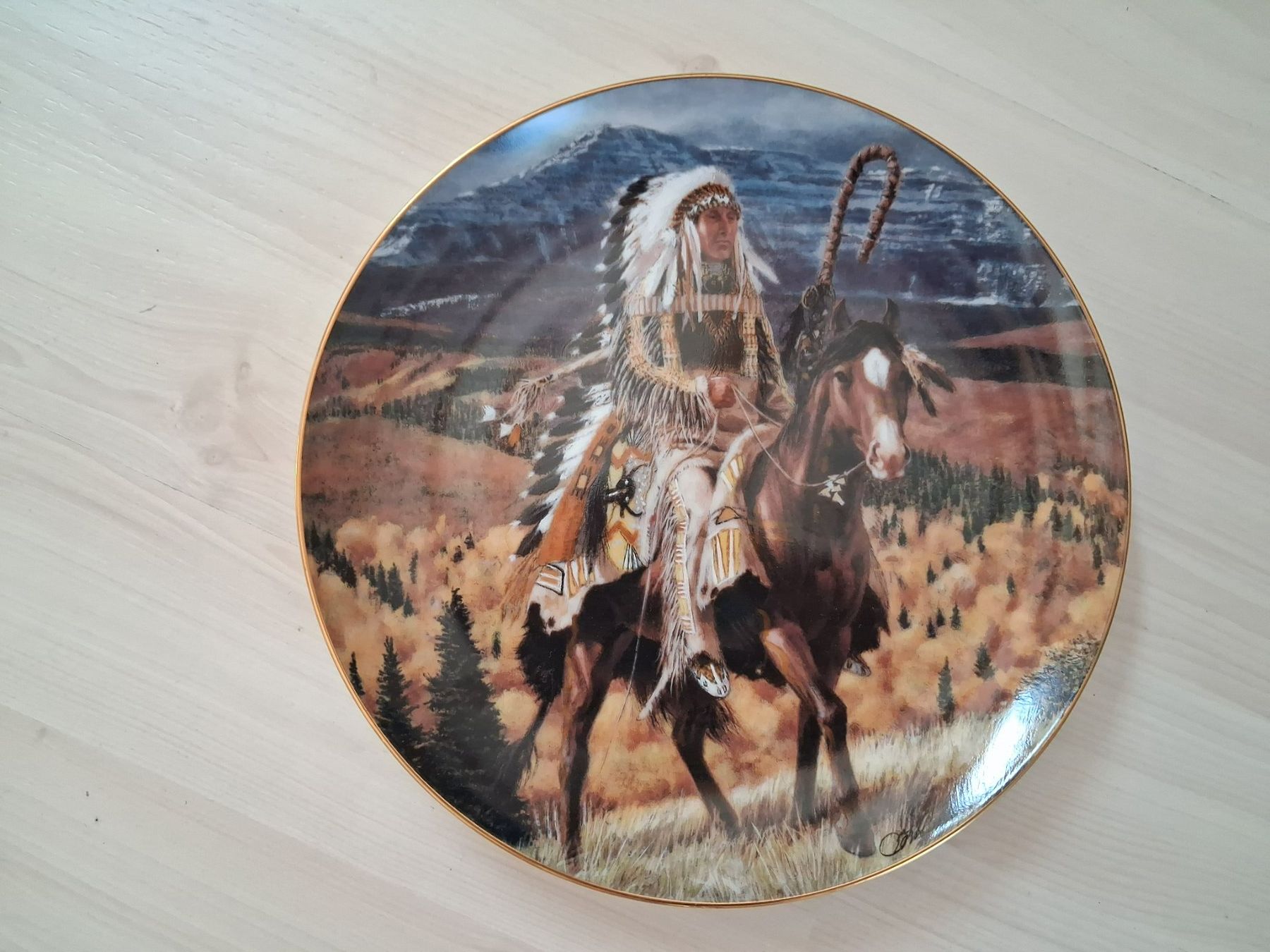 Teller: SAMMEL TELLER INDIANER – Neu (gemäss Beschreibung) aus langnau von Santos1411