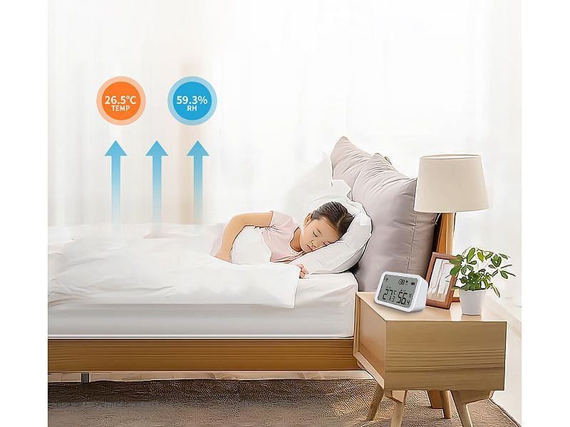 Misurare: 3x WLAN-Sensor für Temperatur, Luftfeuchtigkeit und Helligk. – Nuovo e nell'imballaggio originale da Giubiasco venduto da news-shop 7