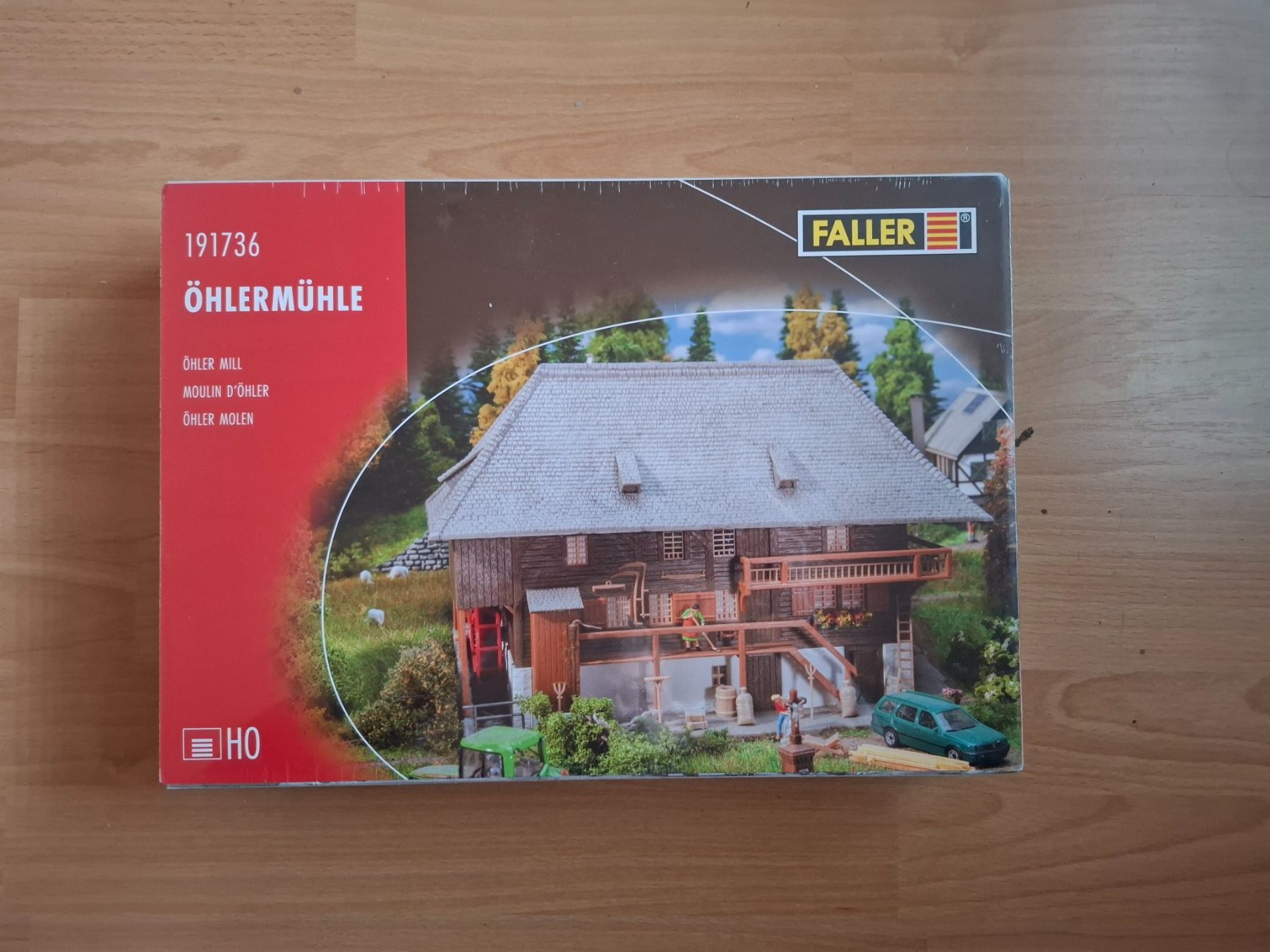 Faller Modelleisenbahnen: Faller 191736 Öhlermühle (Vintage) – Neu (gemäss Beschreibung) aus Halten von ast_mzm8