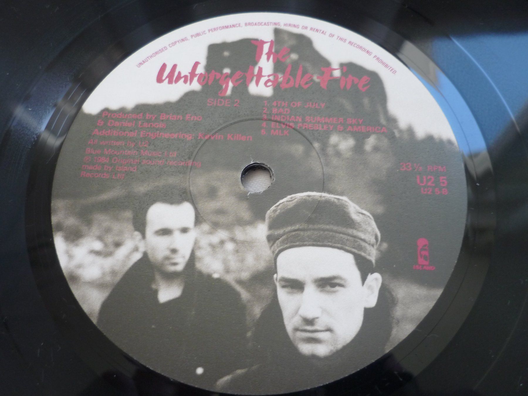 Dischi in vinile: 1x 12" Schallplatte - U2 the unforgettable Fire – Usato da Beringen venduto da Flatretriever 2