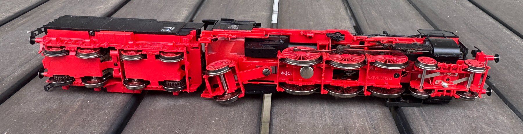 Fleischmann Modelleisenbahnen: DB Baureihe 18.6, Fleischmann 4118 H0 DC – Gebraucht aus Affoltern am Albis von pet_9d2k 6