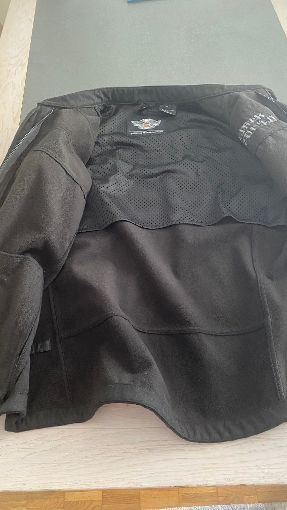 Harley-Davidson Giacche: Veste Harley Davidson en polyester noire XL – Usato da Meyrin venduto da Abac007 2