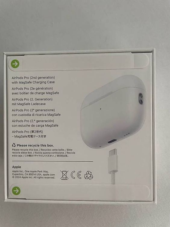 Kopfhörer: AirPods Pro 2 mit MagSafe charging case  – Gebraucht aus Wil SG von suz_8dxh 1