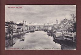 ZÜRICH und die Alpen - 1908