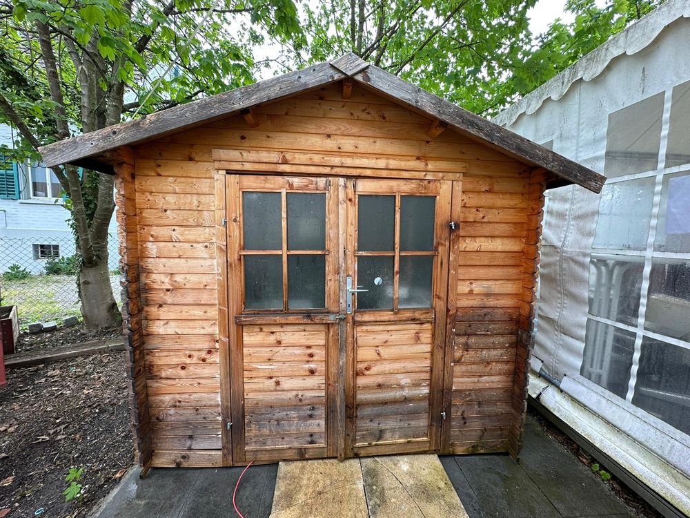 Garten Holz hütte Kaufen auf Ricardo