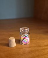 Glas mit Süßigkeiten für Puppenhaus/Puppenstube