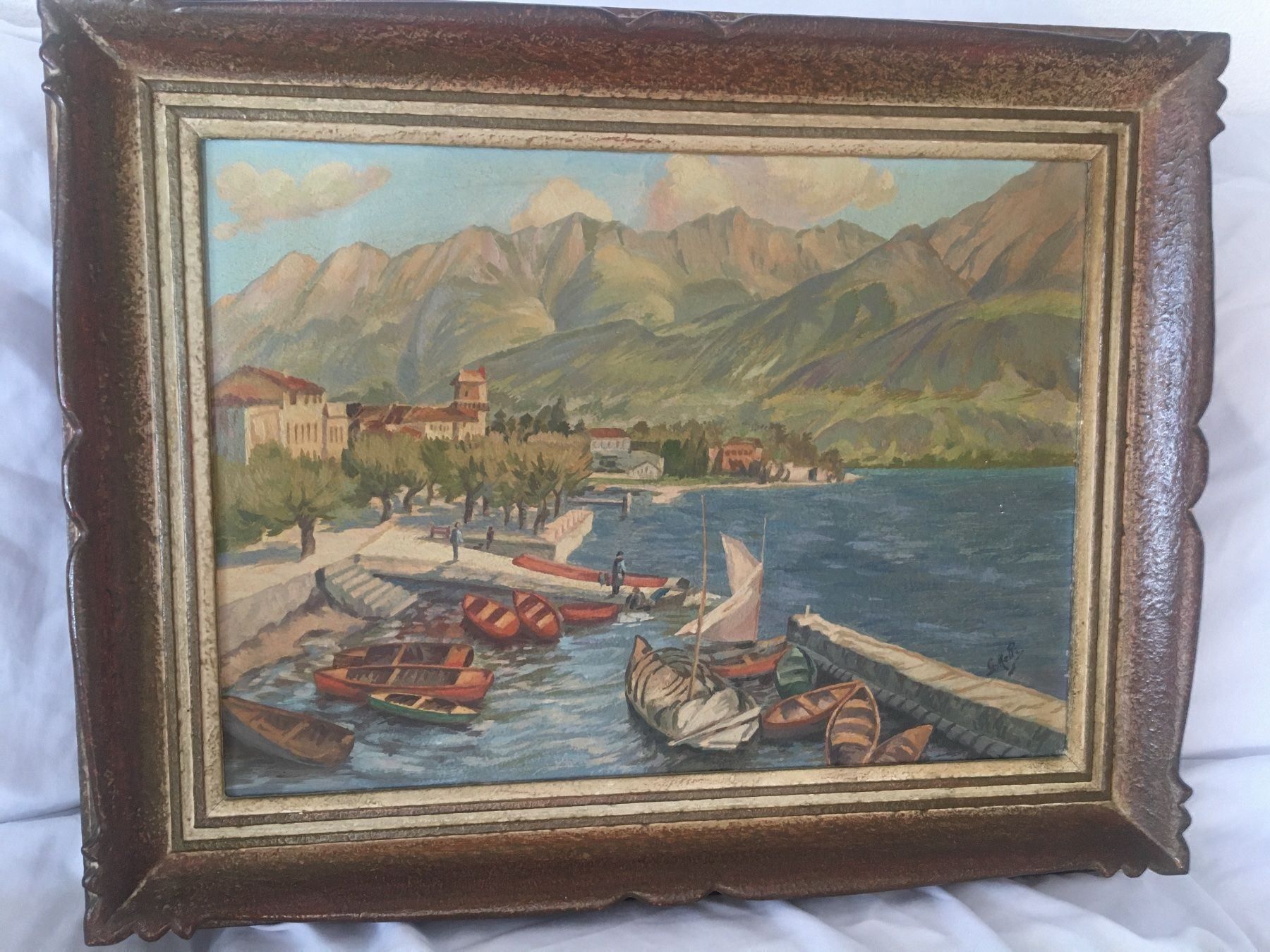 Tableaux: Antike Gemälde signiert – D'occasion à Männedorf par Adamiat 2
