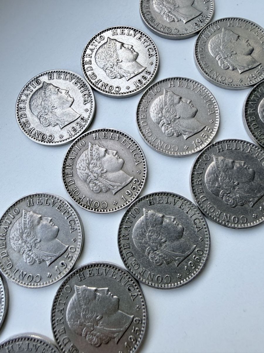 Tutti le monete: 20 Räppler Silber Sammlung – Usato da Zürich venduto da watch_trader 3