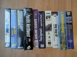 Retro Sammlung Flugsimulator