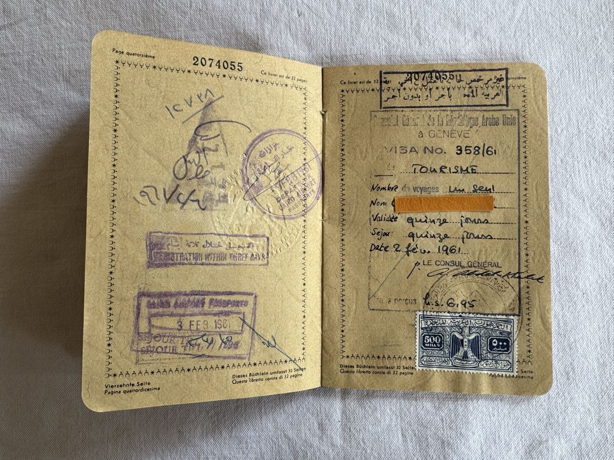 Dokumente: Passport Suisse Schweizer Pass – Gebraucht aus GRAND - LANCY von petitpain67 8