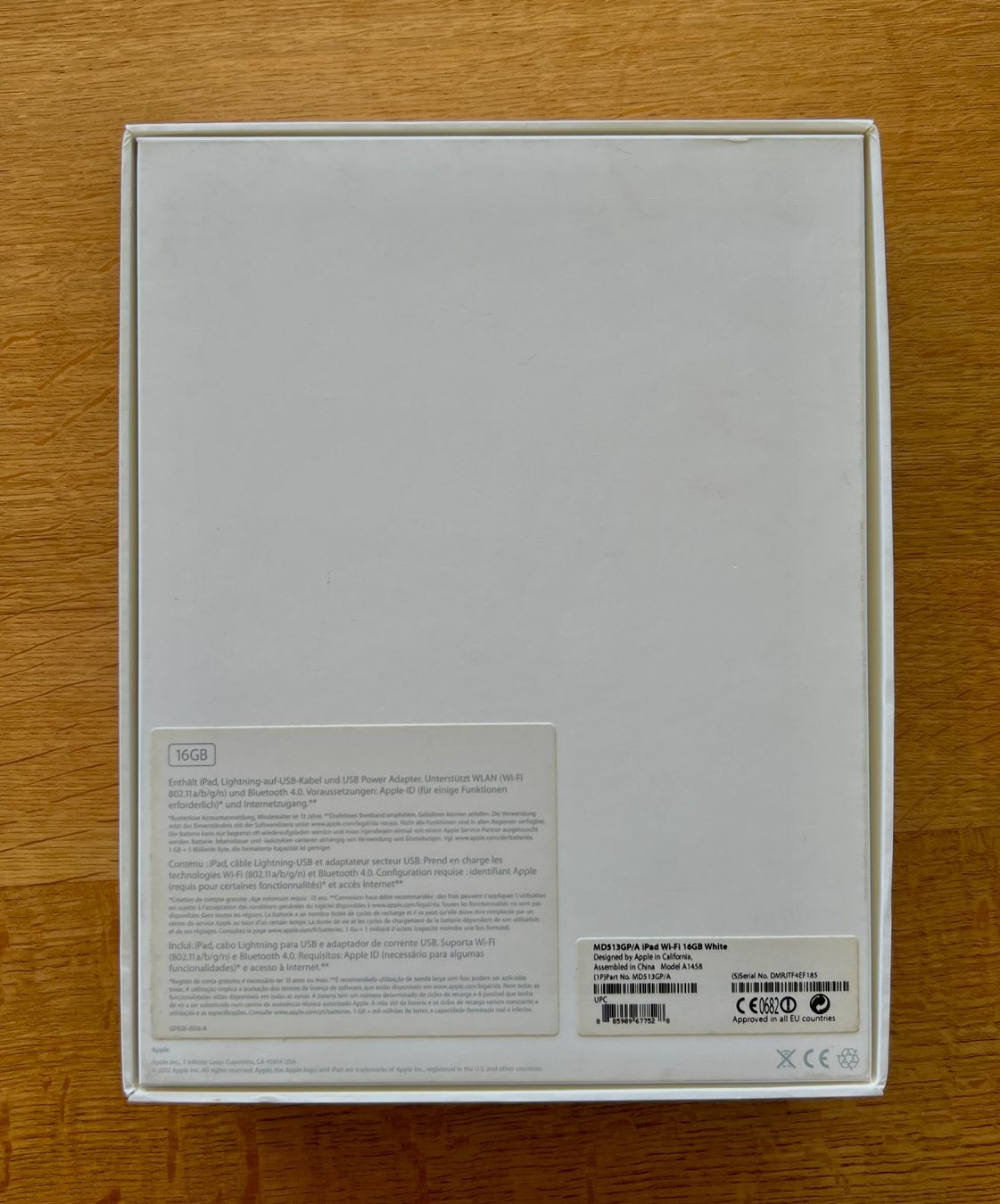 Apple Tablettes PC: iPad - 4. Generation - 16GB - weiss – D'occasion à AEUGST AM ALBIS par AceSpace69 2