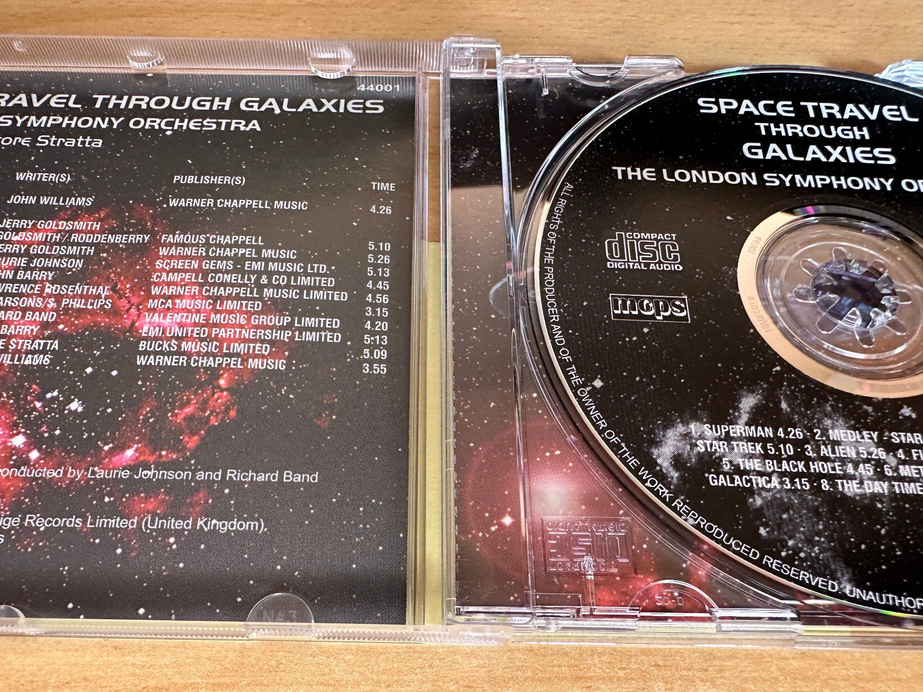 CD: London Symphony Orchestra - Space travel through Galaxies – Usato da Rikon im Tösstal venduto da Alpenmutz 2
