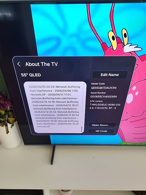 Fernseher: Samsung 55'' QLED 4K Fernseher – Gebraucht aus Affoltern am Albis von fka_zq7h 2