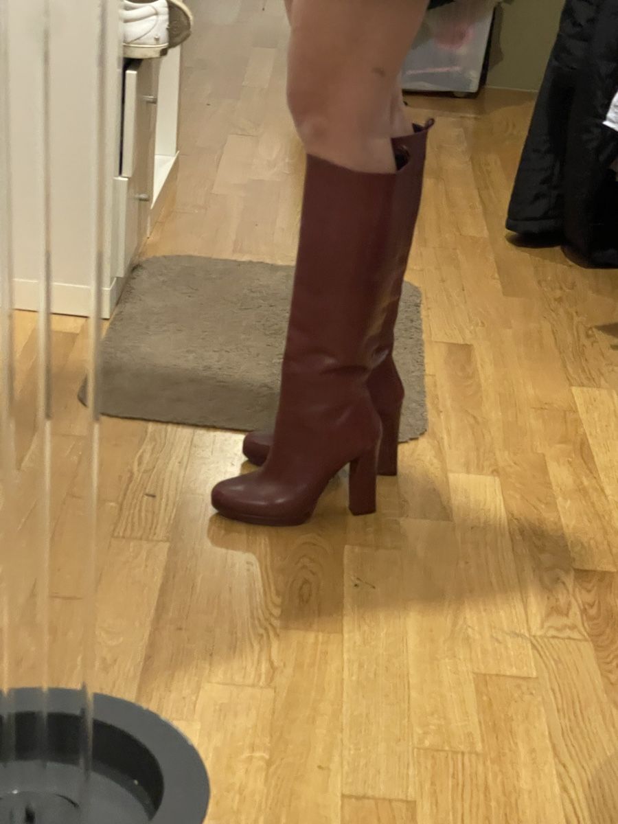 Scarpe da donna: Stiefel Leder Absatzschuhe Gr. 36-37 – Usato da Rüschlikon venduto da leo_mwz2 1