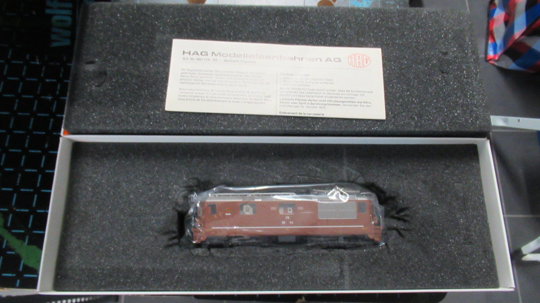 Hag Modelleisenbahnen: HAG BLS Re 4/4 " Bern"  Neuf – Neu und originalverpackt aus Martigny von nevada98 1