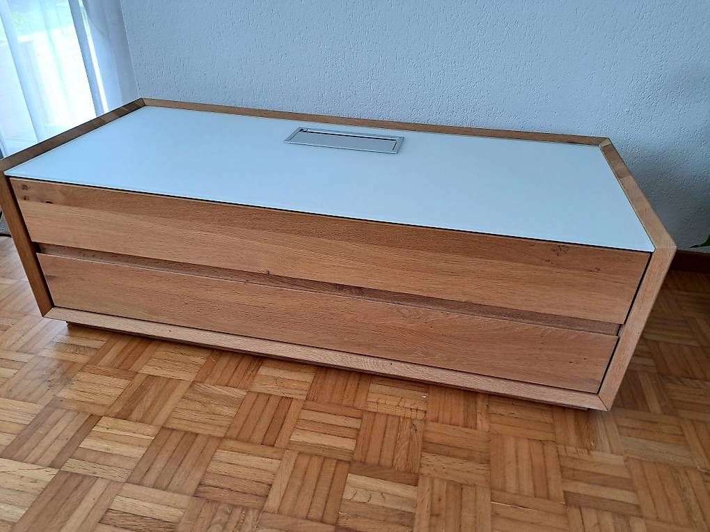 Regale: Wohnzimmermöbel Massivholz Eiche, 3-teilig  – Gebraucht aus Winterthur von erl_6kk7 3