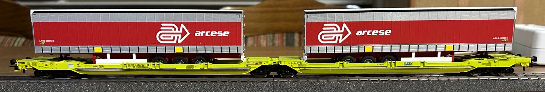 Roco Modelleisenbahnen: Roco 77391 Arcese Taschenwagen – Neu (gemäss Beschreibung) aus Boll von MND1234