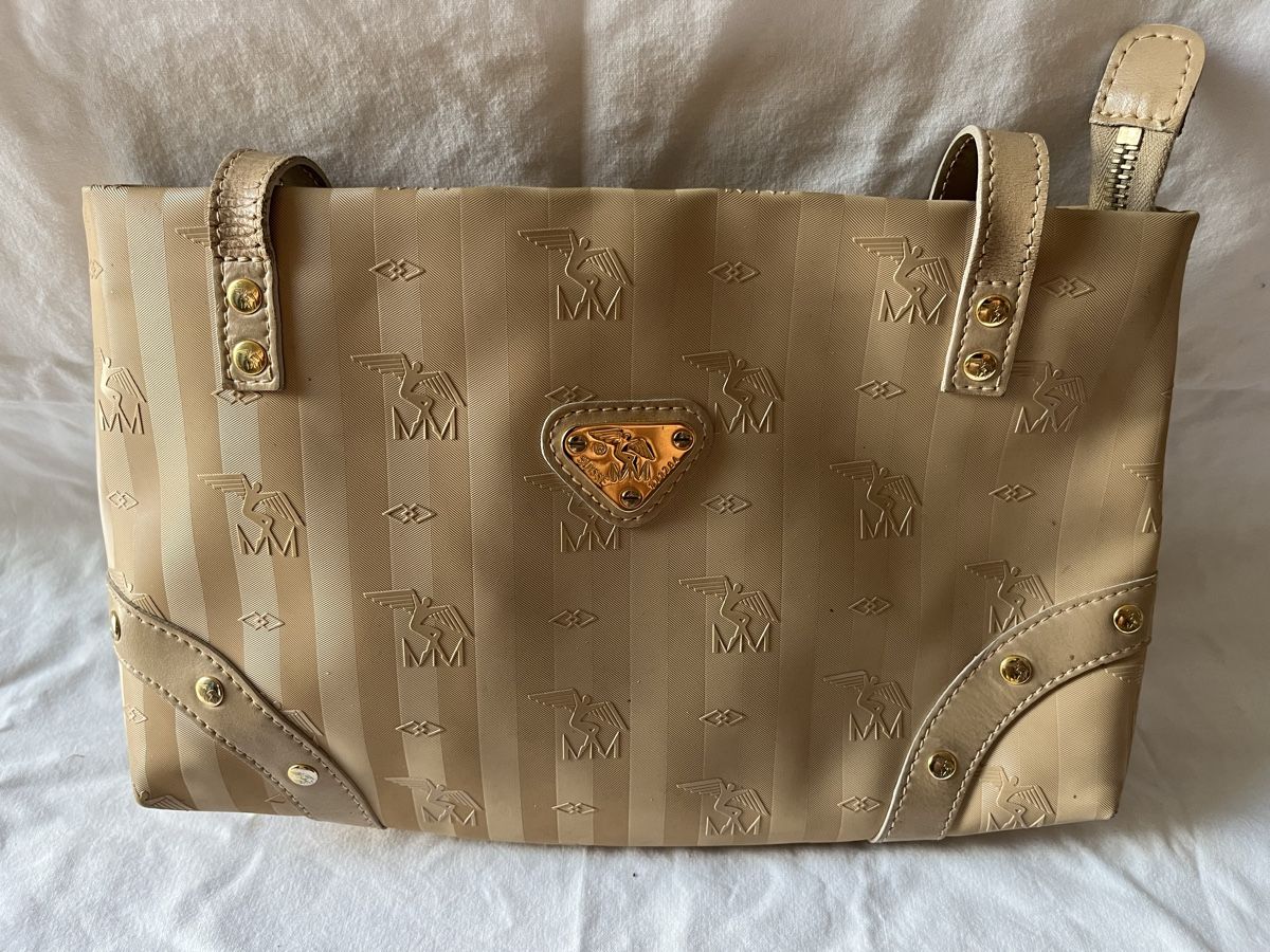 Maison Mollerus Borse da donna: Maison Mollerus Handtasche beige – Usato da Basel venduto da WissenToGo